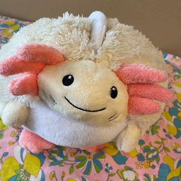 SQUISHABLE AXOLOTL II Rare Retired Pink Plush - Picture 7 of 14